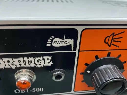 Orange Amplifiers - OB1 500 Watt Bass Head 7